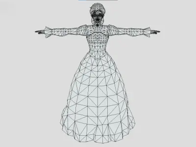 Erina Pendleton - Jojo Bizarre Adventure - Diamond Records 3D model