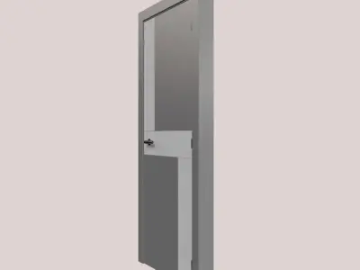 Modern Door 3D model 3