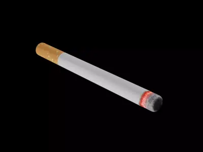 Cigarette  Low-poly 3D model