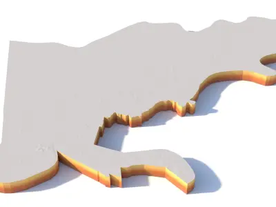 New Orleans Kenner Metairie Louisiana USA 3D model