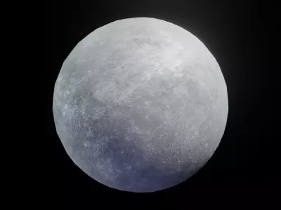 Photorealistic Solar System 3D Model With 25 Sci-Fi Music Tracks Low-poly 3D model