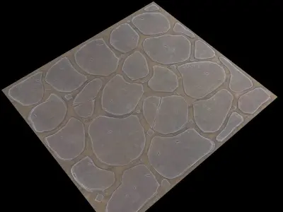 Floor stone 3D model
