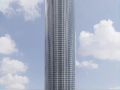 Parametric Building 1b9 3D model