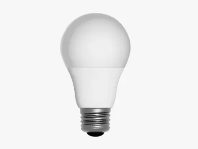 Led Light Bulb 40Watts Low-poly 3D model
