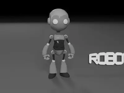 Robot 3D model 50