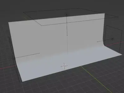 Fondo estudio blender Free 3D model