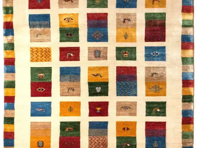 Persian Qashqai Rug 3D model