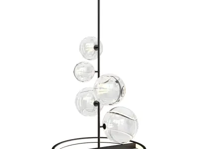 Pendant lamp IONA B Low-poly 3D model