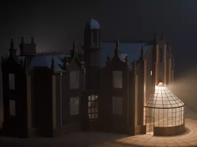 Haunted Mansion Magic Kingdom Replica 3D print ready model  3D print model