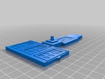 Foldable Tardis Free 3D print model