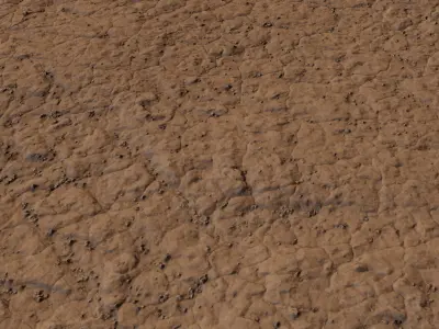 Gravelsand15 sand texture 3D model