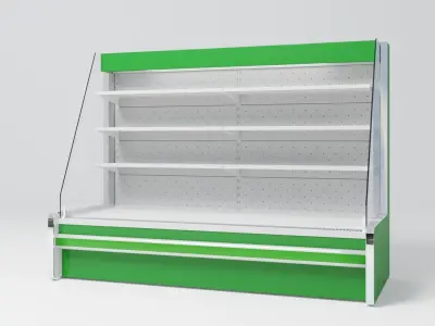 Store fridge Free 3D model