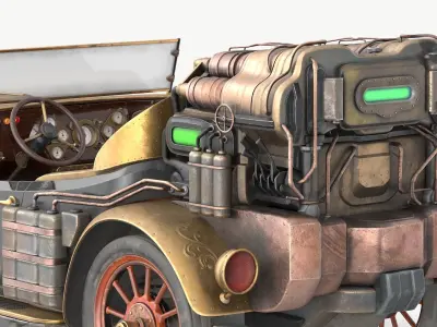  Steampunk Vehicle Collection 3 