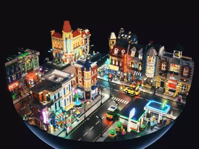 LEGO Planet 3D model