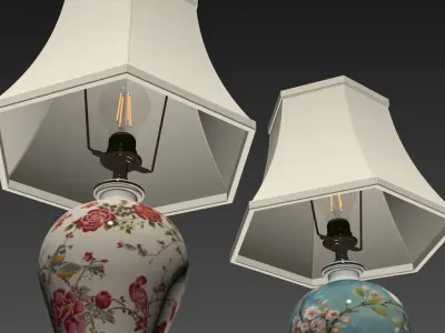 Table Lamp Rash 3D model