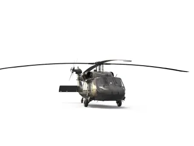  UH-60M with Cockpit 