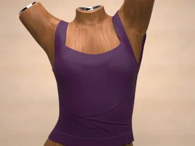 Square Neck Shirt for Genesis 9