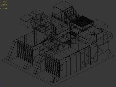Future City - Arsenal 01 3D model