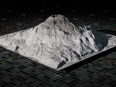 Volcano Version 1 3D model