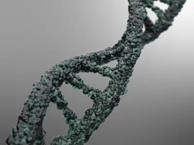 DNA strand 3D model