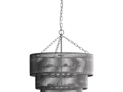 Sorelle 10 Light Chandelier 3D model