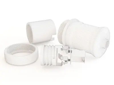 Bulb holder 01 3D model