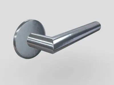 CC0 - Door Handle 3 Free low-poly 3D model