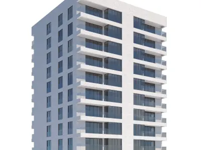 3D Buildings HD 3D Model Pack