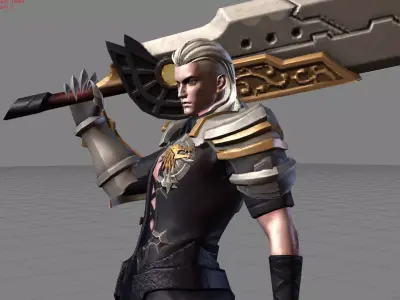 Alucard Child of the Fall Skin  Low-poly 3D model