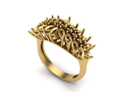Jewelry ring 156 3D print model purchase