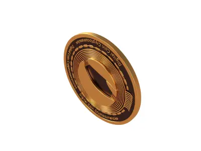 Terra Coin v3 001 3D model