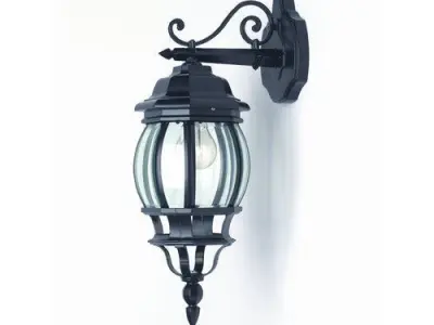 Vada Outdoor Wall Lantern 3D model