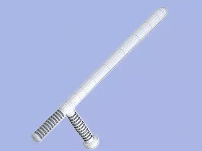 T-Shape Baton Free 3D model
