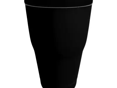 Stainless Steel Travel Coffee Tumbler Low-poly 3D model