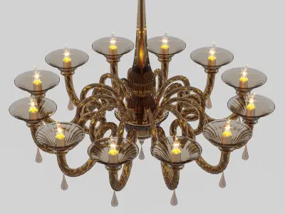 Chandelier Classic 3D model