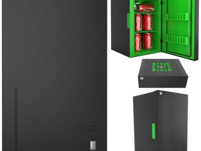 XBOX SERIESX MINI FRIDGE 3D model