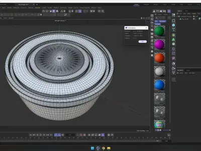 Play Dough Container - Realistic 3D Model 3D model