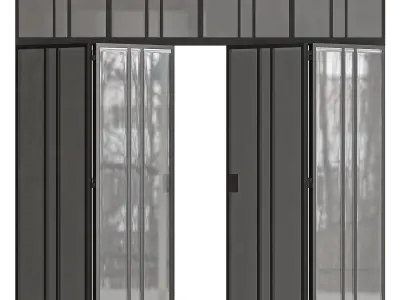 Book partition 3D model