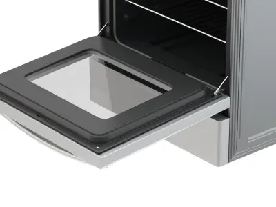 Samsung Gas Range with Convection 3D model