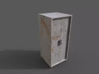 Old Modern Furniture 3D Model Low-poly 3D model purchase
