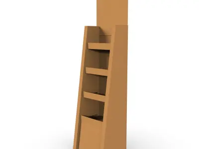 Point of Sale Cardboard Display Stand Texture