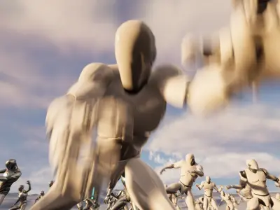 Attack2 Horror Animations 3D model