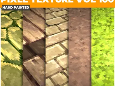 Pixel Vol 100  -  Game PBR Textures Texture