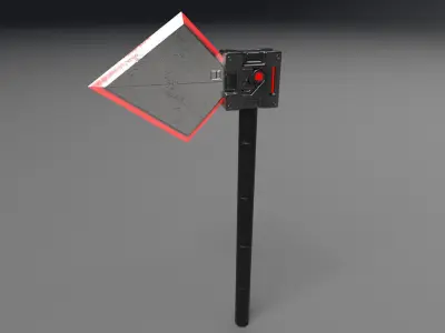 Razor Sci-Fi Melee Wapons Pack Low-poly 3D model