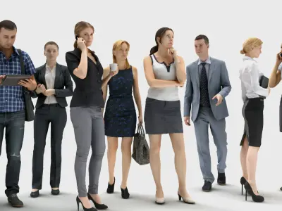  10X 3D PEOPLE VALUEPACK 