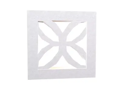 Breeze Block V2 001 Low-poly 3D model