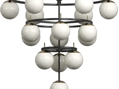 ALLURIA CHANDELIER  Colecction 3D Model Pack