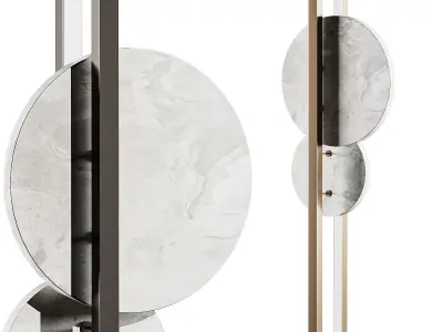 Patrizia Volpato Luna Nuova Floor Lamp 3D model