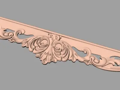 CNC 3D relief design STL format file used for artcam aspire E729 3D model