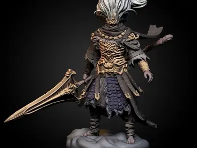 Rey Sin Nombre Dark Souls 3D print model